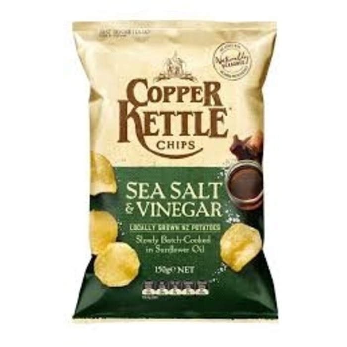 Copper Kettle Sea Salt & Vinegar Chips 150g Bevee Alcohol Delivery
